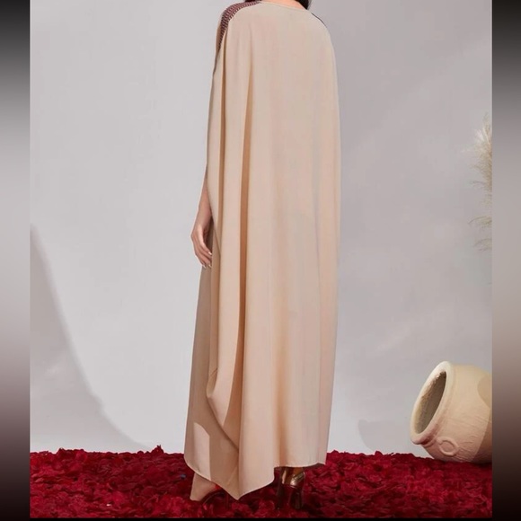 SHEIN manna floral print dolman sleeve kaftan - Picture 2 of 5